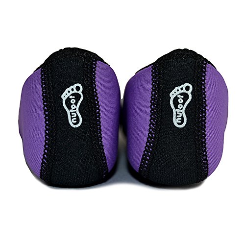 Image of Nufoot Women's Mary Janes Best Foldable & Flexible Flats, Travel & Exercise, Dance, Yoga Socks, Indoor Shoes, Slippers