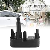 Material: Plástico. gaeruite para Renault Scenic Megane Car Boot Puerta Trasera Cerradura Manija Botón de Arranque Trasero