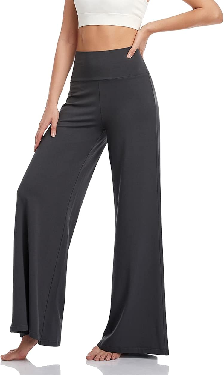 wide open leg pants
