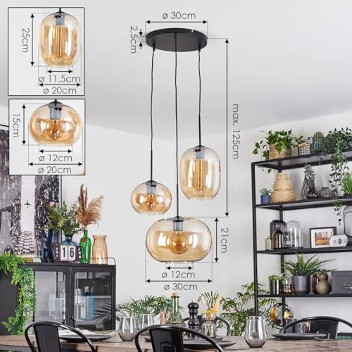 Suspension salle à manger design rétro chic chic Apedo