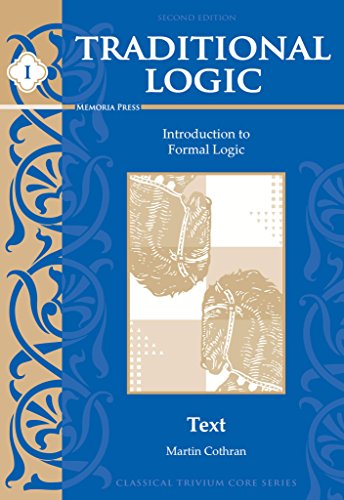 Traditional Logic I Student Text 1615387471 Book Cover