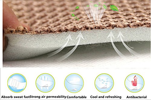 Edealyn Ultra Thin Universal Car Seat Cover Antiskid Car Seat Protector Auto Office Chair Cover Four Seasons General For Front Seat, Office Chair,1 Pcs (Beige) #TOP5