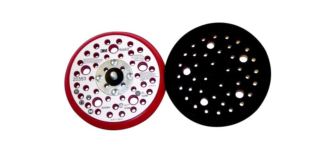 Kit de ponçage 12,7 cm disque abrasif pour ponceuse orbitale bois