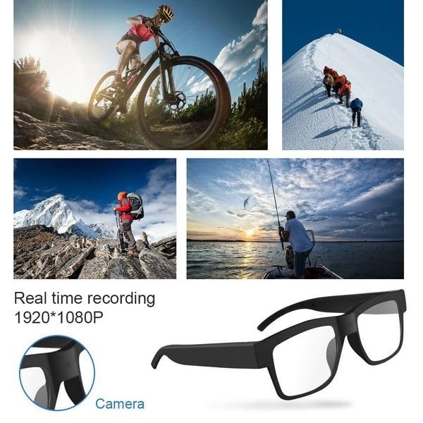 Lunettes caméra espion intégrée 16Go Full HD 1080P