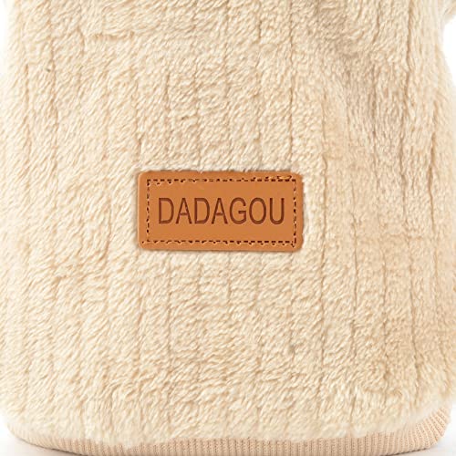 SMALLLEELUCKYSTORE-Pet-Ribbed-Fleece-Jumpers-Pullover-Sweatshirt-for-Small-Dogs-CatPuppy-Yorkie-Chihuahua-Warm-Sweater-Winter-Clothes