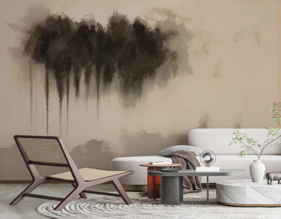 Papier peint intissé style national 250x175 cm pour salon
