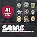 SABRE Pepper Spray with Fast Flip Top, Maximum Police Strength OC Spray, Key Ring for Easy Carry and Fast Access, Finger Grip for More Accurate and Faster Aim, 0.54 fl oz, Secure and Easy to Use