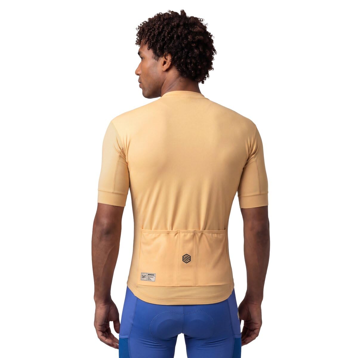 SIROKO - Maglia da Ciclismo Gravel a Maniche Corte GM2 Golden Pedals Yellow