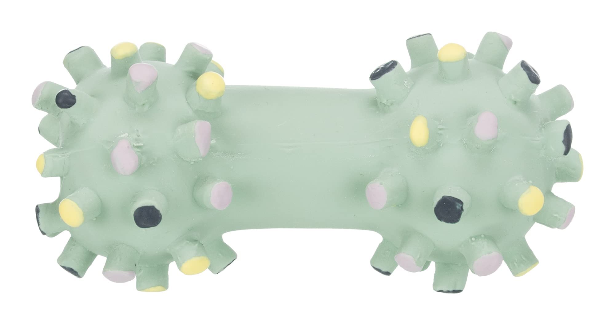 TRIXIE Mini Dumbbell Dog Chew Toy, Durable & Non-Toxic, Promotes Healthy Chewing, Dental Care, Squeaker for Fun, 10 cm (B09NMKNXG6) Amazon Price History, Amazon Price Tracker