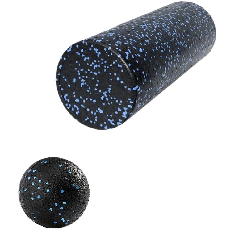 CQJJXKYC Productos de Fitness Bolas de acondicionamiento físico de Columna de Yoga de 45 cm Conjunto EPP Masaje de Tejido de Tejido de Espuma máquina de Pilates(Roller Single Ball)