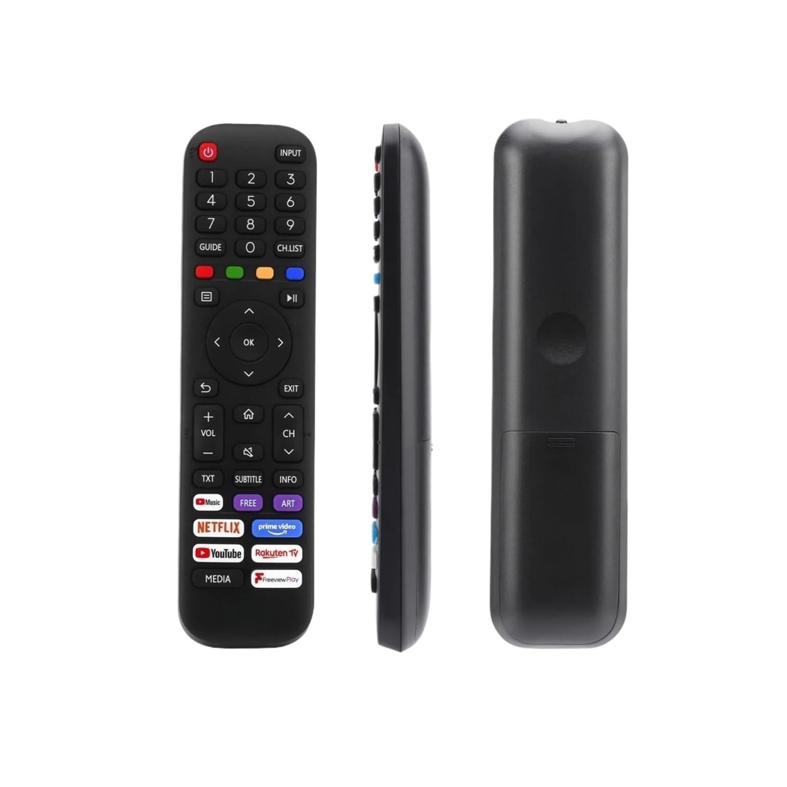 Pilot zdalnego sterowania 1 szt. do telewizora VIDAA Smart TV — pilot uniwersalny, nie wymaga konfiguracji(EN2P30H)