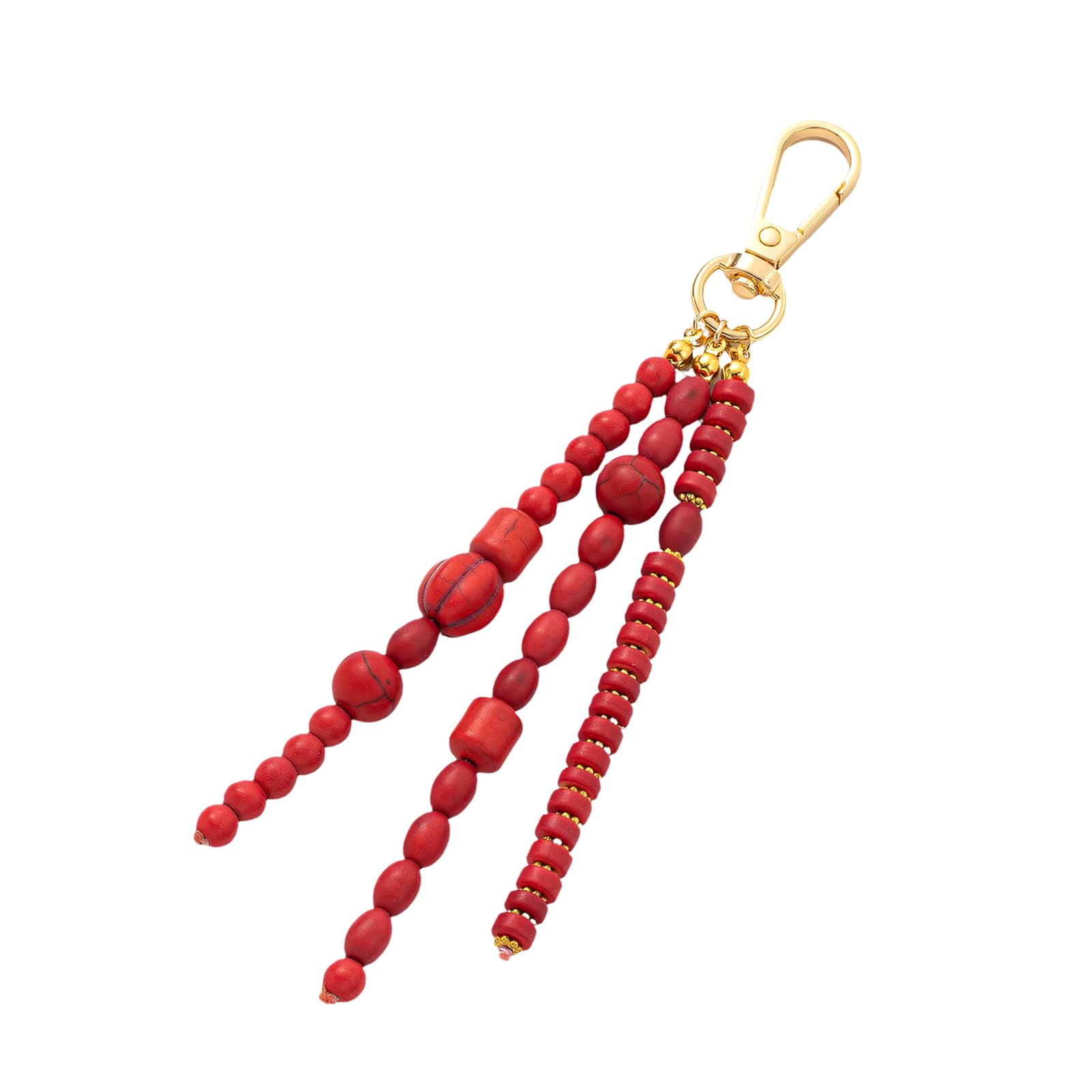 Baodss Stylish Kirsite Keychain With ABS Materials Bag Pendant For Keys And Bags Sturdy And Fashionable Accessory