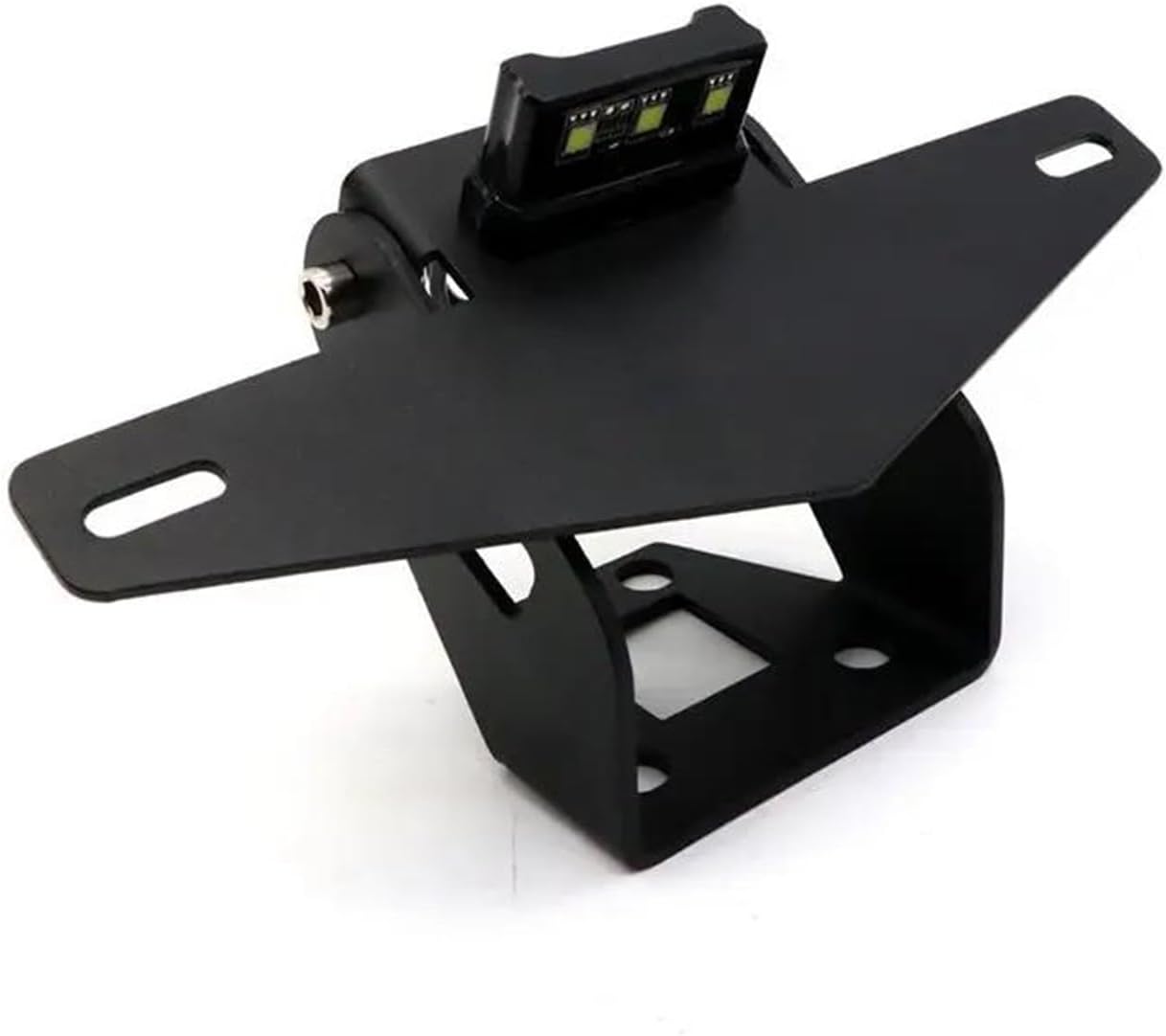 安定したオートバイのライセンス後半ブラケット オートバイ調整可能なナンバープレートホルダーマウントテールリアブラケットカワサキ用 N