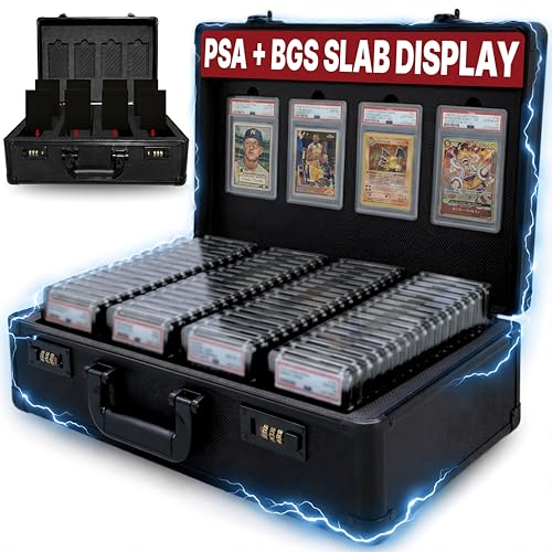 Graded Card Case with Foam Inserts