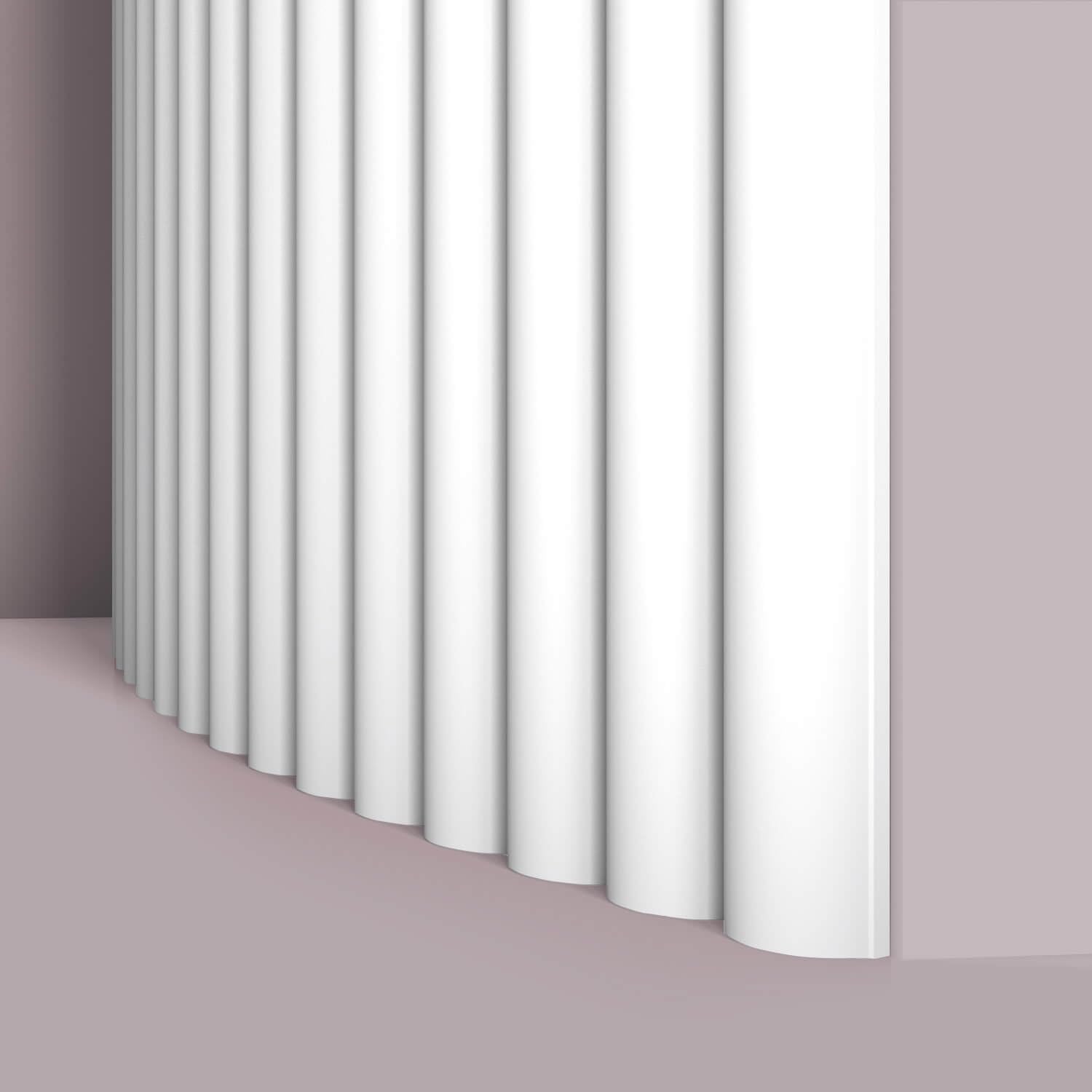Panneau mural CANELE XL FLEX ARSTYL pour masquer murs arrondis