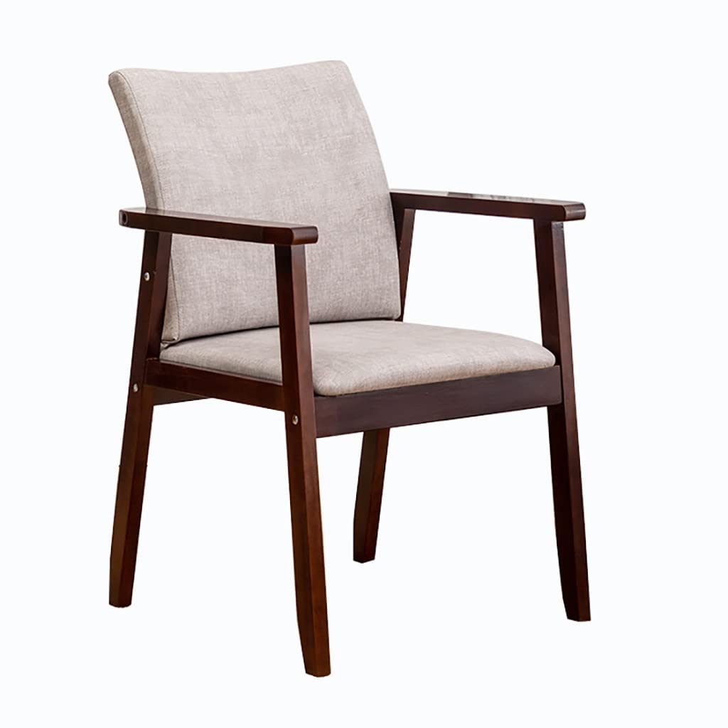 Chaise de salle à manger en bois massif haut de gamme couleur C cadre bois