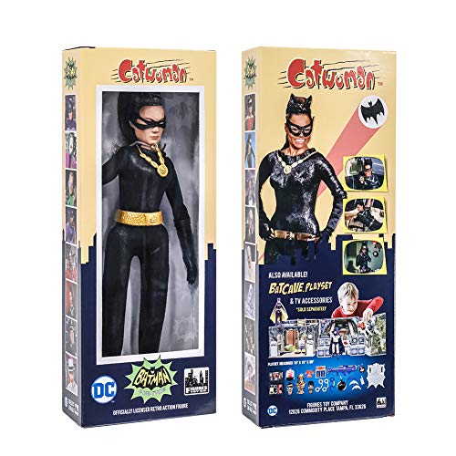 Figures Toy Company Batman Classic TV Series Boxed 8 Inch Action Figures: Catwoman (Eartha)