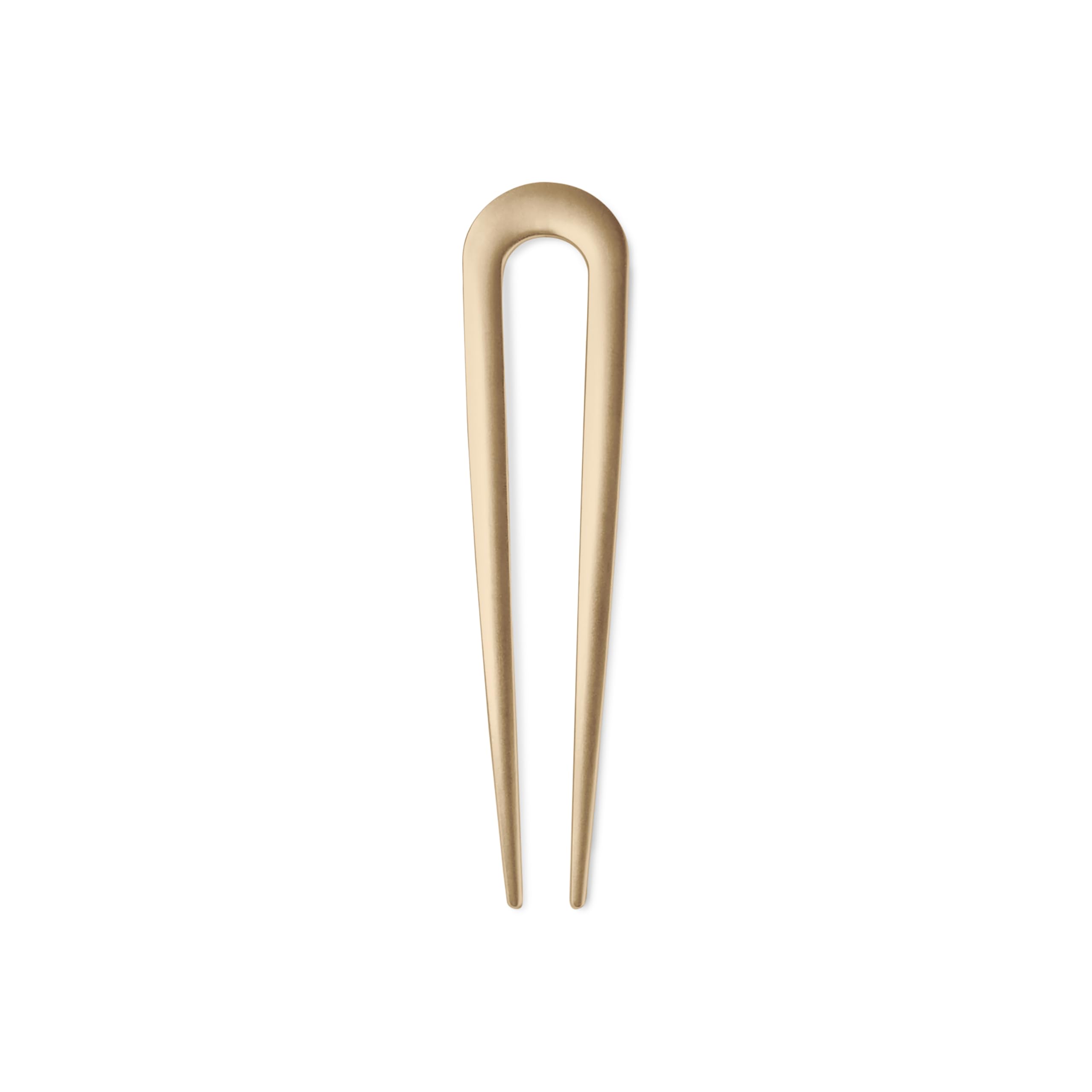 The Hair Edit Sleek Chignon French Pin, Elegant Gold Metal Hair Accessory for Buns, French Twists & Updos, Lightweight Pin for Effortless Everyday