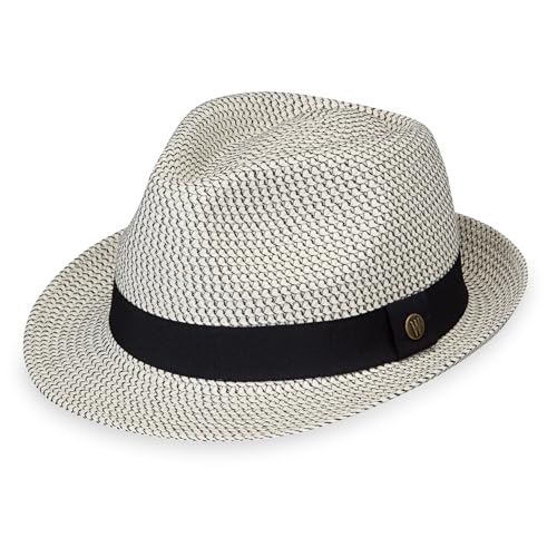 Image of Wallaroo Hat Company Charlie Trilby - Short Brim Fedora, Men & Women Sun Hat, Adjustable, Travel-Friendly, Easy Care