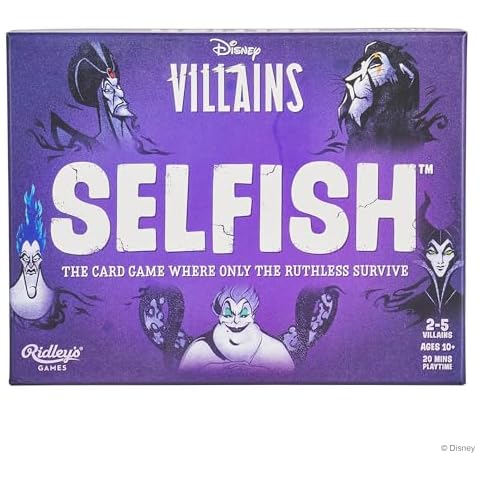 Ridley's Selfish Disney Villains Strategy Game Cover