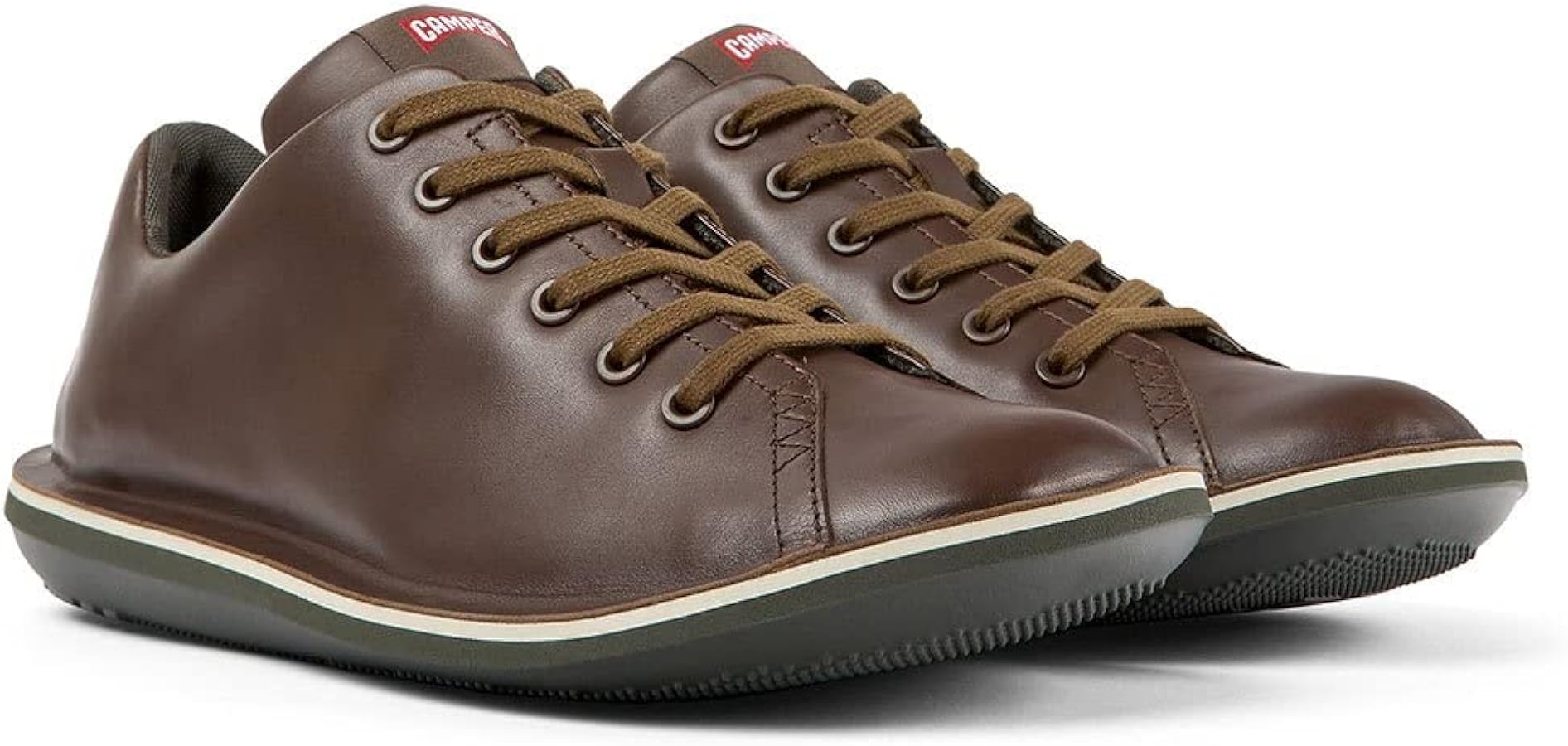 Camper Beetle レザー ブラウン Amazon.com | Camper Men's Basket, Medium Brown 072, 11
