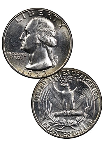 1952 P U.S. Silver Quarter High MS 1/4 Gem Brilliant Uncirculated