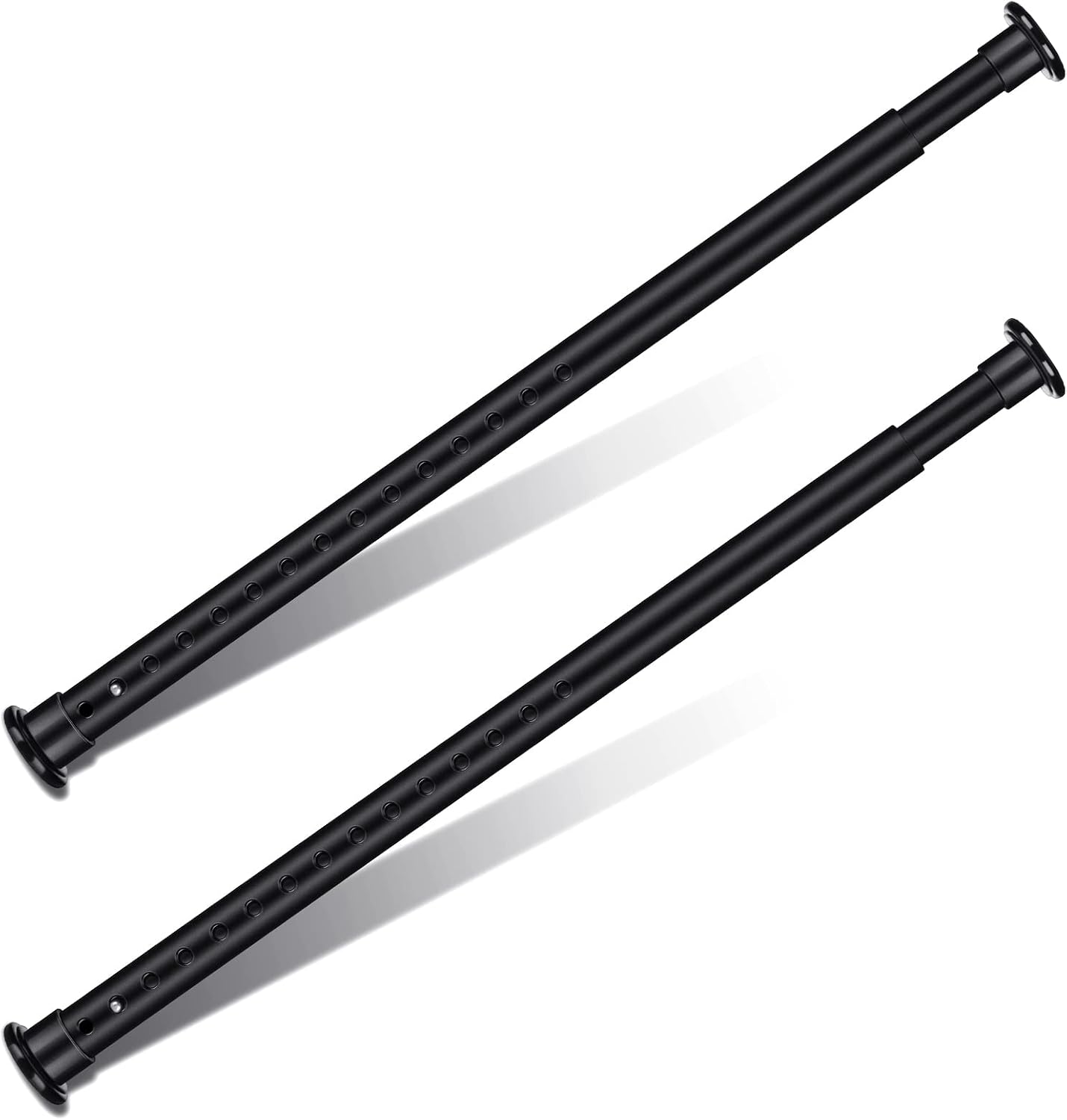 2 Pcs Adjustable Security Rod Bar 22 to 33 Inches Window