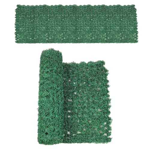 Hiedra artificial premium de 0,5x2m para diseño de pared y terraza 2