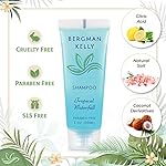 BERGMAN KELLY Hotel Toiletries Bundle (Tropical Waterfall, 1 oz each, 200 Pieces) 4-Piece Set: 50 Rectangular Bar Soap, 50 Shampoo, 50 Conditioner & 50 Body Lotion - Bulk Mini Guest Amenities - Image 2