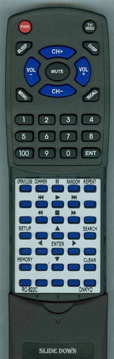 Replacement Remote for CD Player Models C7030, RC-822C