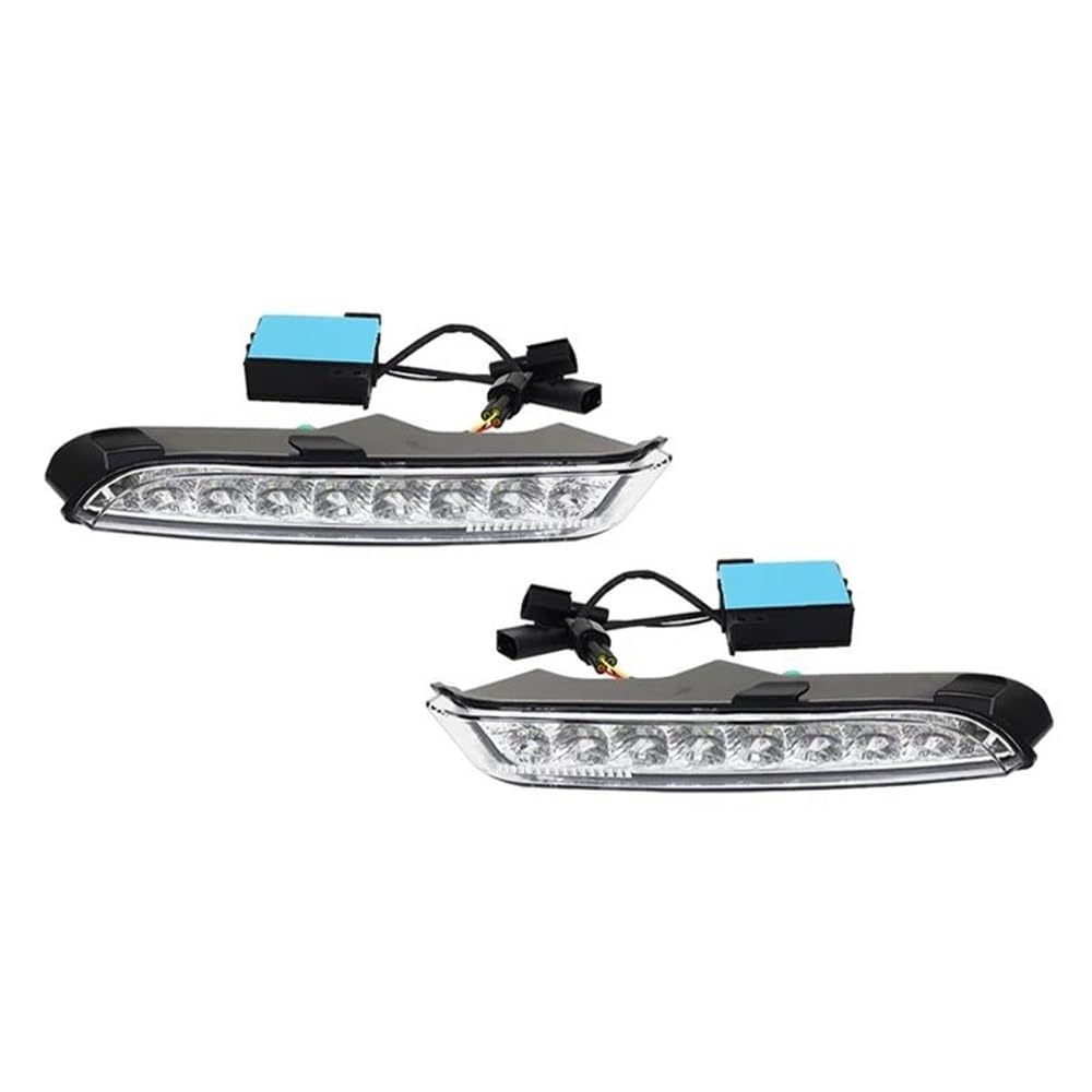 Luz diurna delantera Scirocco R Line 2016 antiniebla intermitente amarillo 7