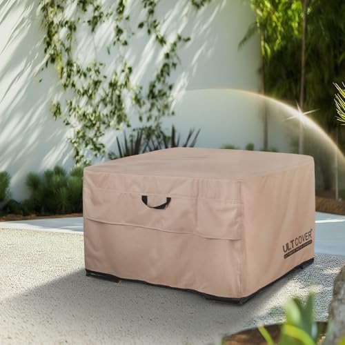ULTCOVER Patio Fire Pit Table Cover Square 44 inch Outdoor Waterproof Fire Bowl Cover — view 6