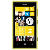 Nokia Lumia 720 8GB RM-885 (Microsoft Windows Phone 8, Single-SIM) Factory Unlocked 3G Smartphone (Yellow) - International Version