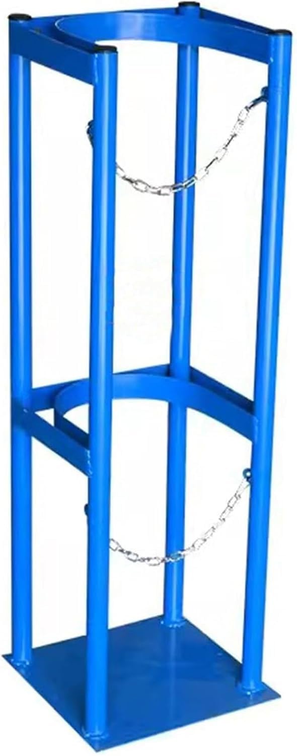 Chariot de réservoir d'oxygène bouteille 40L acier chaîne