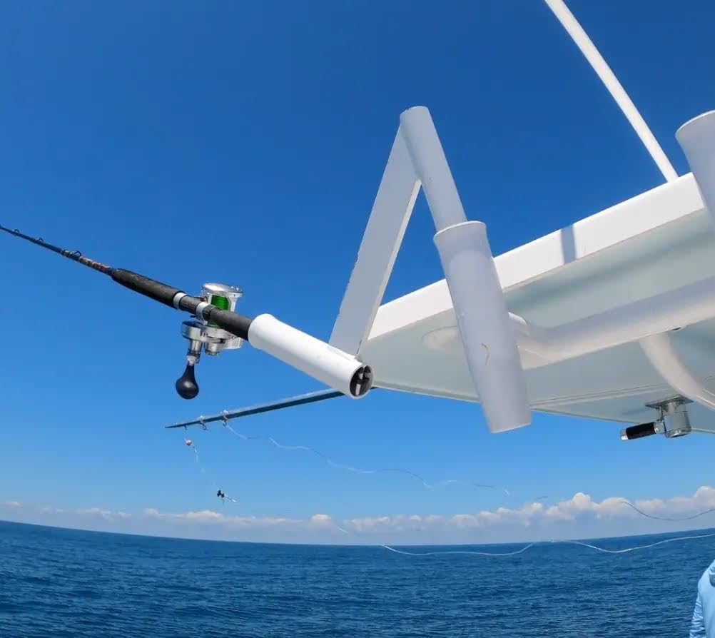 Angled HTPH 100 Kingfish Trolling Rocket Launcher Fishing Pole Holder Pair