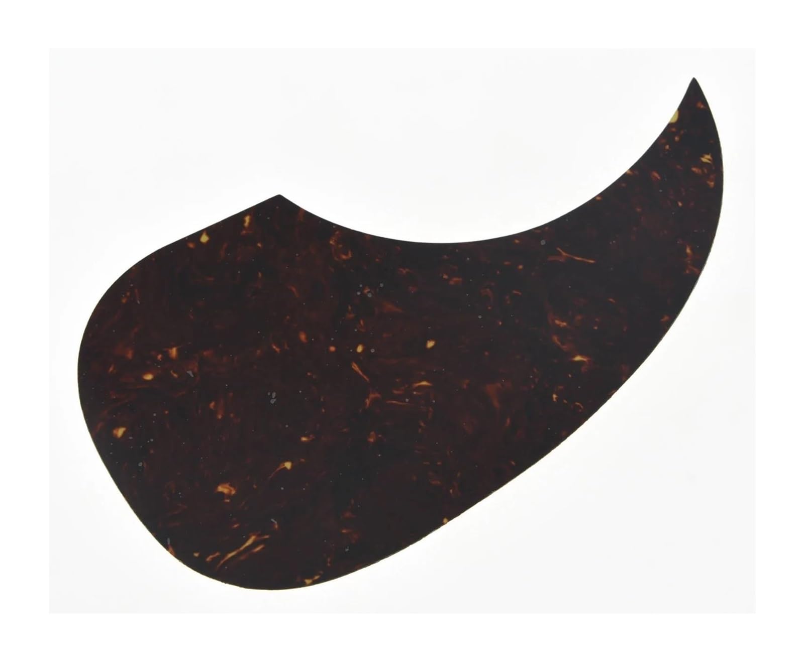 Maskownica Na Gitarę Klasyczną Płyta Do Gitary Akustycznej Teardrop Dark Brown Tortoise