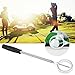 VGEBY Ball Picker 8 Sections Telescopic Ball Retriever Ball Pick Up Retriever Shaft for Outdoor Sports Sportinggoods