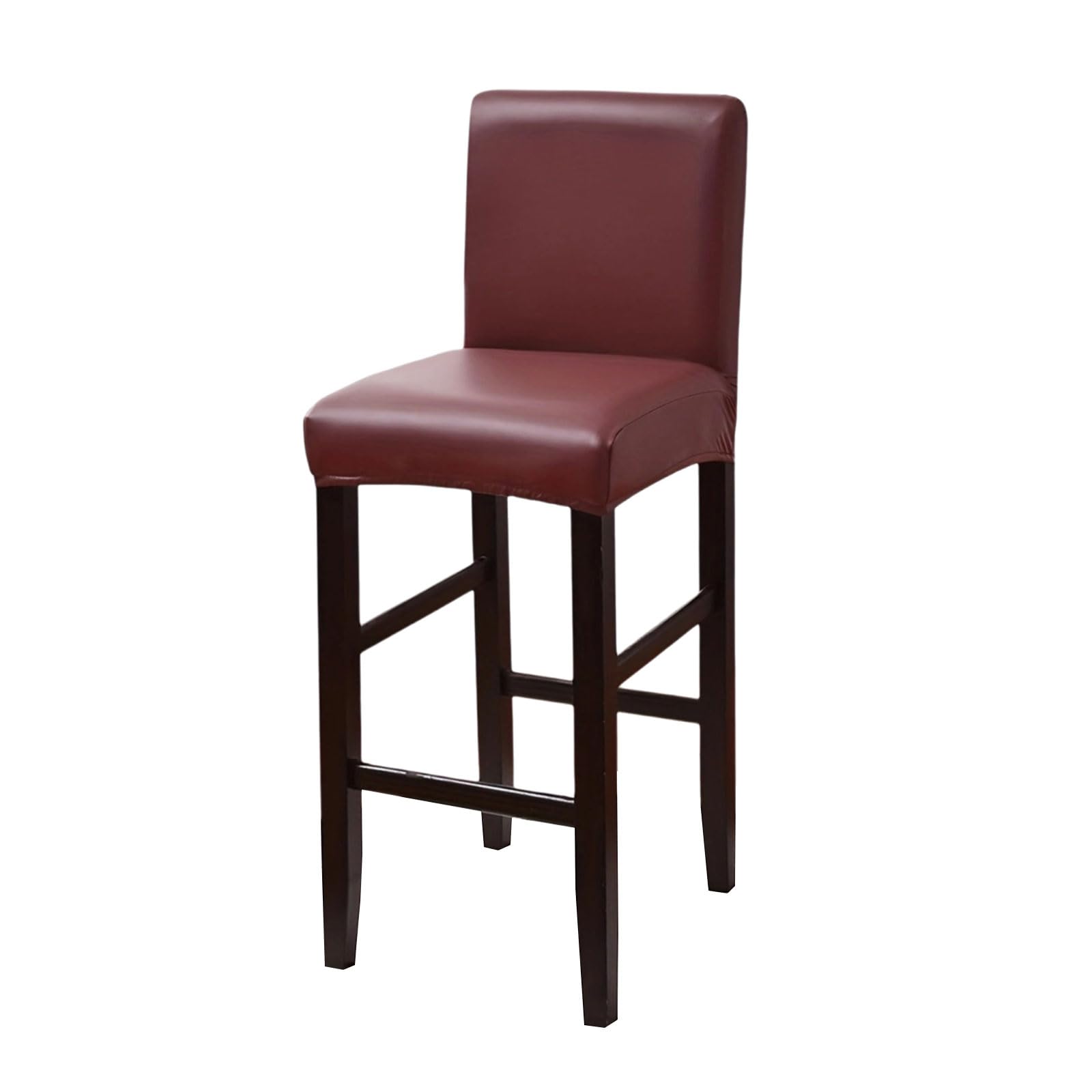 Msioytog Protective PU Leather Barstool Covers Barstools Covers Hair for Multiple Setting Protectors Barstool
