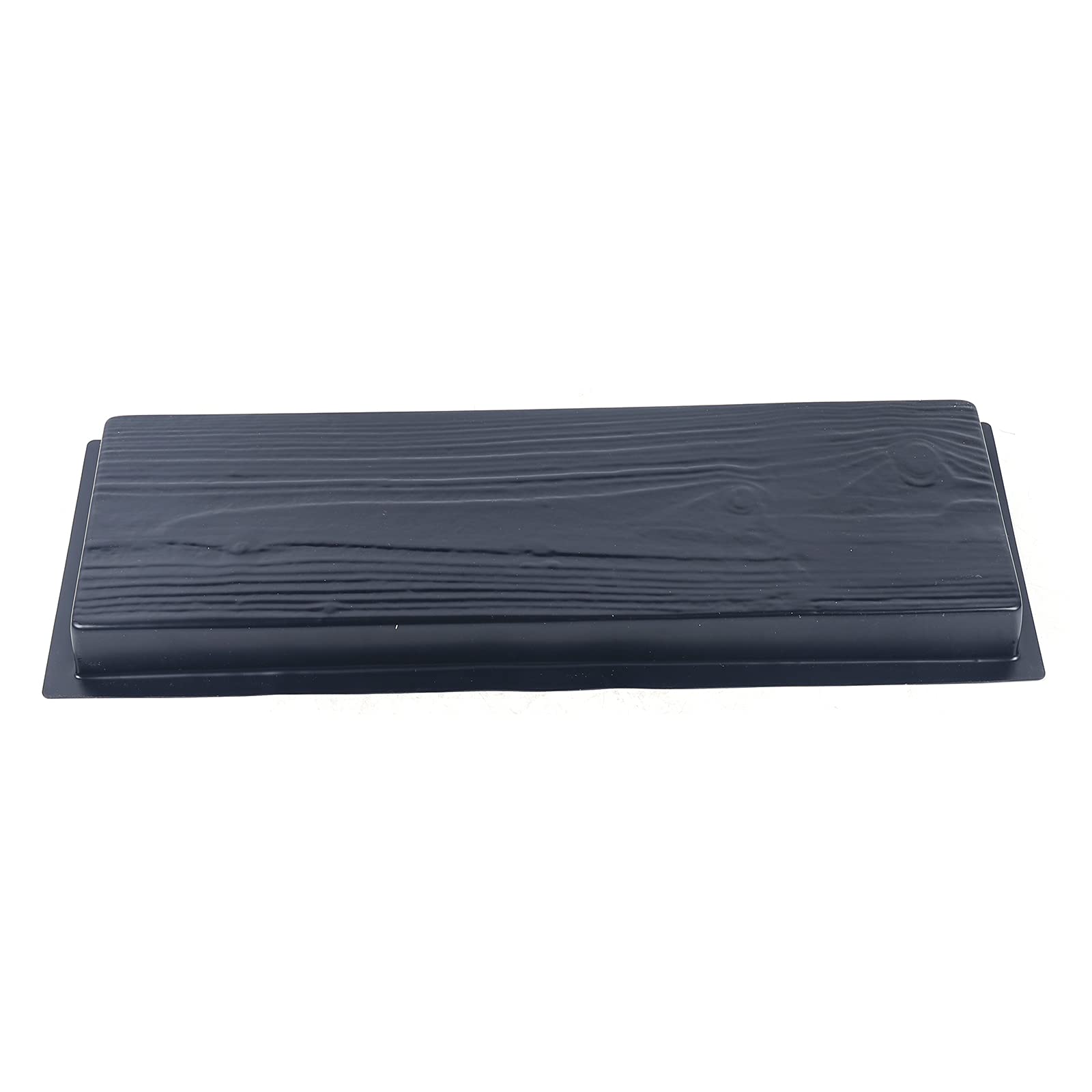 Stampi per calcestruzzo per finitrici fai da te, 2 stampi in plastica per cemento per imitazione di tavole di legno, stampi per pietre da giardino per vialetti e passerelle