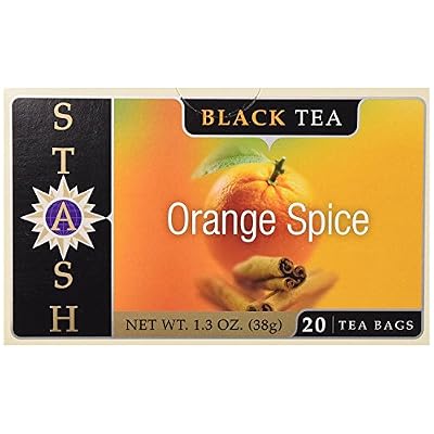Stash Orange Spice Black Tea, Tea , 20 ct