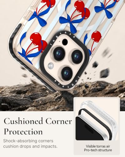 Coque iPhone 16 Pro compatible MagSafe avec anneau de support antichoc