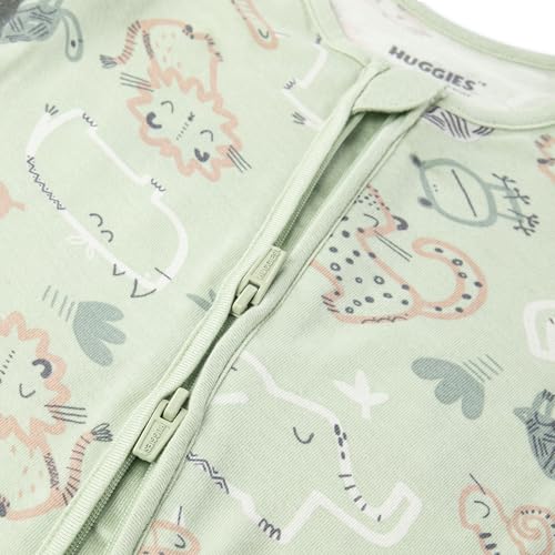 Image of HUGGIES Baby 2-pack Footed Coverall