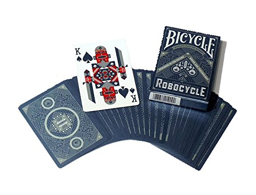 Bicycle Robocycle Naipes Póker miniatura 3