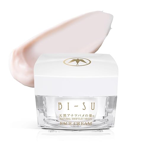 BI-SU Crema facial | Hidratante con extracto natural de nidos Swiftlet, glicerina, ácido hialurónico, colágeno, cuidado de la piel japonés