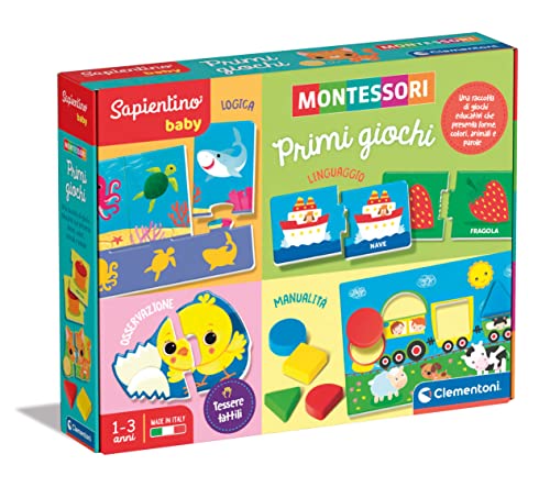 Clementoni - 16415 - Sapientino Baby Montessori - Primi Giochi