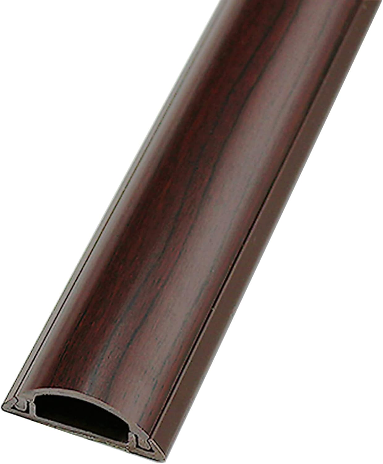 SRNSAEB Floor Cord Covers for Wires Wood Grain, Cable Trunking, Soft PVC Cord Hider for Office/Home/Workshop/Concert/Outdoor, Easy to Install (Color : ligjt Grey, Size : 400cm (13ft))