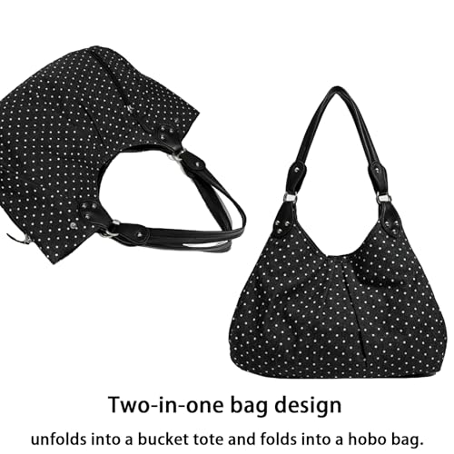 Bolso Tote de Lunares Estilo Y2K para Mujer miniatura 6
