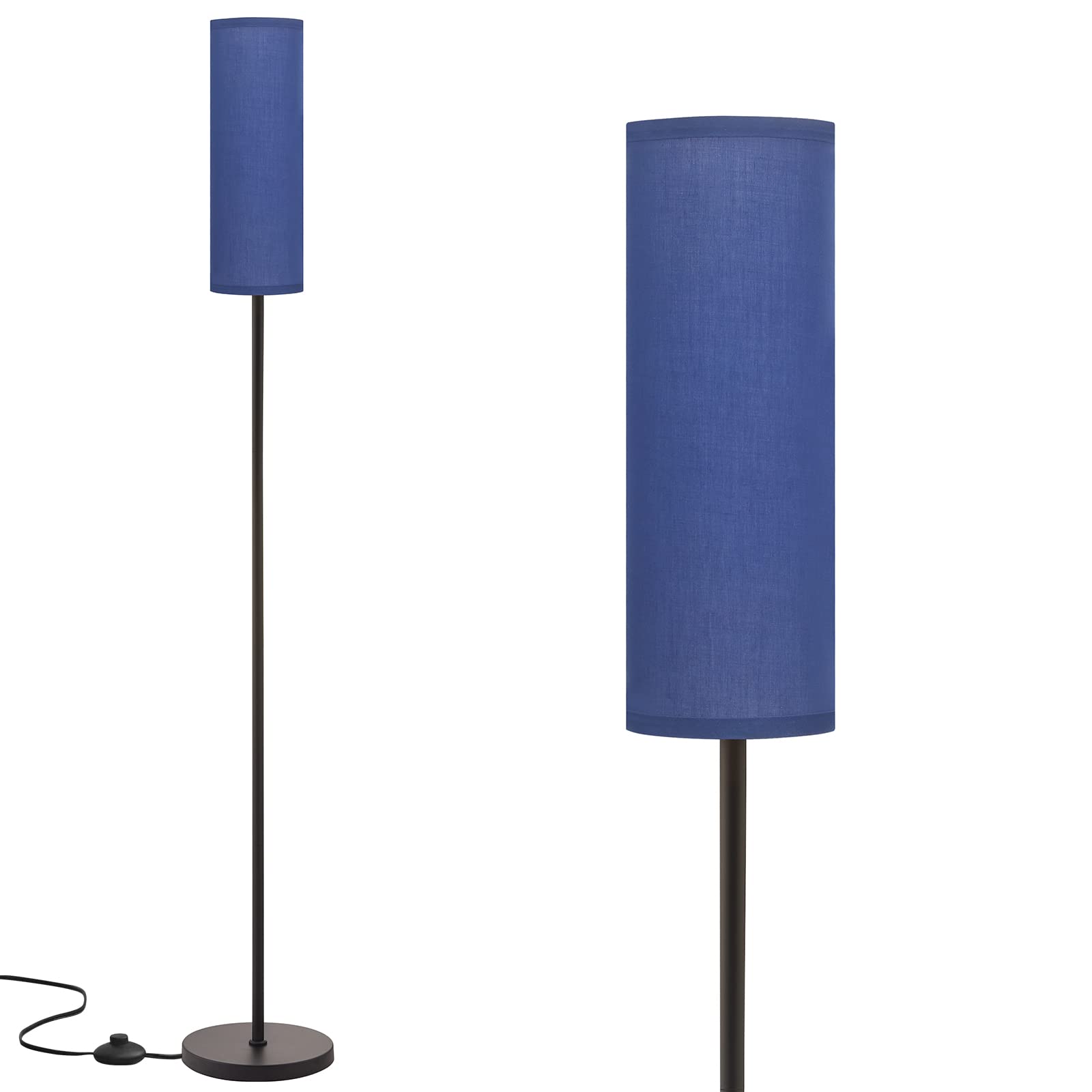 Ambimall Floor Lamp for Living Room Pole Lamps for Bedrooms, Standing