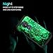 BENTOBEN Compatible with Moto G7 Power Case, Moto G Power 7th gen Case, Moto G7 Supra Case, 2 in 1 Soft TPU Bumper Hard PC Glow in The Dark Protective Case for Motorola Moto G7 Power/G7 Supra, Mandala
