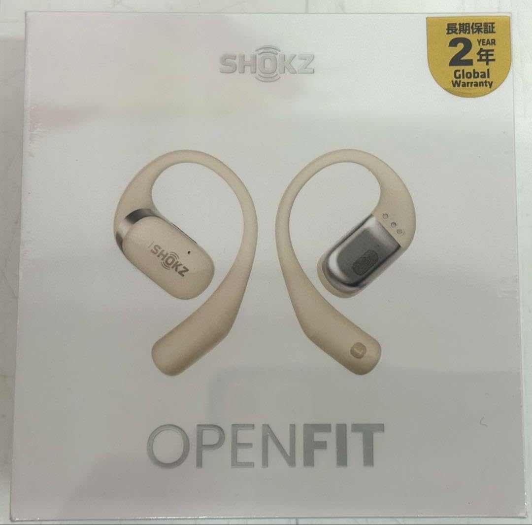 Amazon.co.jp: 未開封 SHOKZ OPENFIT ベージュ SKZ-EP-000021 : おもちゃ